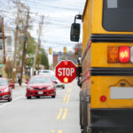 Hit-and-run with school bus in New York